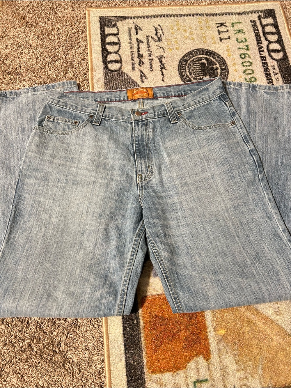 Tony Hawk Light Wash Relaxed Men's Jeans